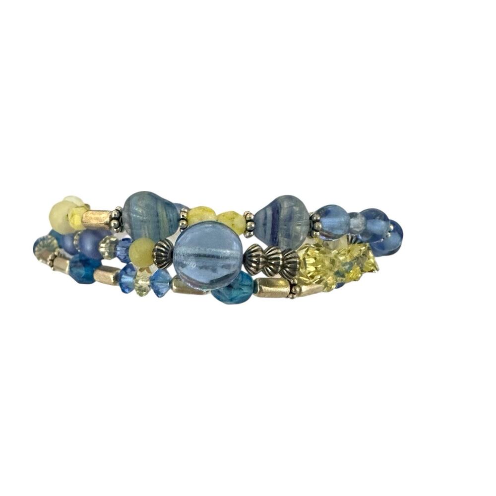 Bracelet of Swarovski Crystals and 925 Sterling Silver Beads & Findings Handmade